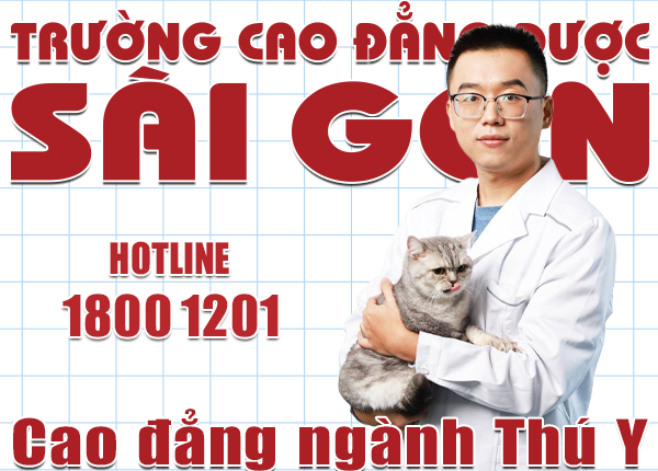 Tuyển sinh đào tạo Cao đẳng ngành Thú Y Trường Cao đẳng Dược Sài Gòn