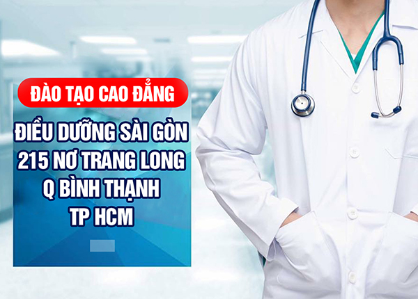 Trường Cao đẳng Dược Sài Gòn thông báo tuyển sinh Cao đẳng Điều dưỡng