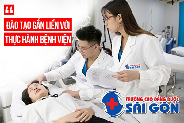 Trường Cao đẳng Dược Sài Gòn đào tạo gắn liền với thực hành bệnh viện