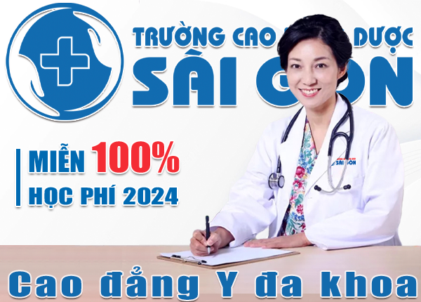 TRƯỜNG CAO ĐẲNG DƯỢC SÀI GÒN TUYỂN SINH CAO ĐẲNG Y DƯỢC VÀ MIỄN 100% HỌC PHÍ NĂM 2024