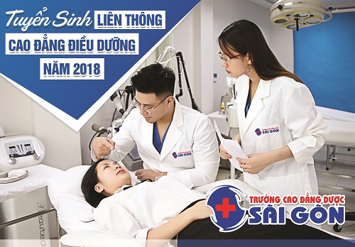 Trường Cao đẳng Điều dưỡng Sài Gòn tuyển sinh Liên thông Cao đẳng Điều dưỡng Sài Gòn