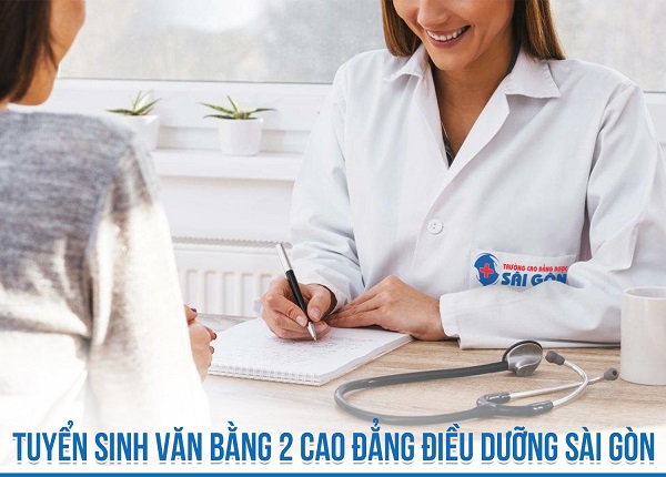 Trường Cao đẳng Dược Sài Gòn thông báo tuyển sinh Văn bằng 2 Cao đẳng Điều dưỡng Sài Gòn