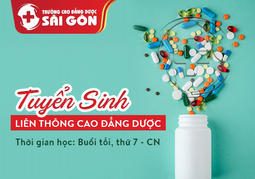 Trường Cao đẳng Dược Sài Gòn tuyển sinh Liên thông Cao đẳng Dược Sài Gòn