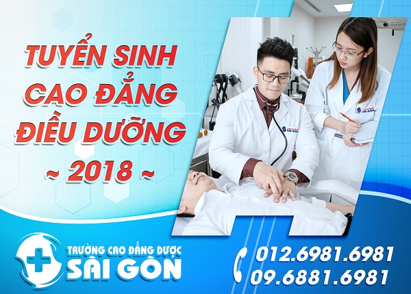 Thông báo tuyển sinh Cao đẳng Điều dưỡng Sài Gòn năm 2018