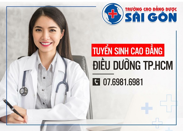 Trường Cao đẳng Dược Sài Gòn tuyển sinh Cao đẳng Điều dưỡng Sài Gòn