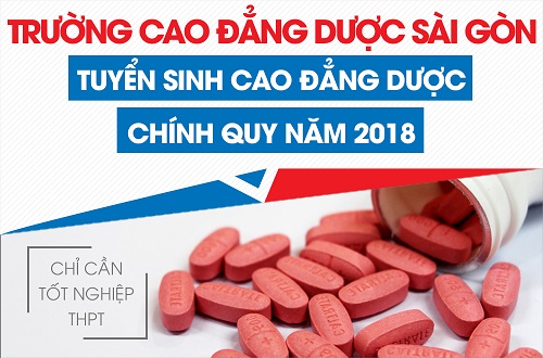 Trường Cao đẳng Dược Sài Gòn tuyển sinh Cao đẳng Dược Sài Gòn chính quy