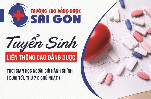 Trường Cao đẳng Dược Sài Gòn tuyển sinh Liên thông Cao đẳng Dược Sài Gòn