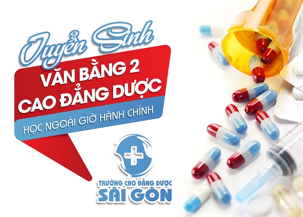 Trường Cao đẳng Dược Sài Gòn tuyển sinh Văn bằng 2 Cao đẳng Dược Sài Gòn