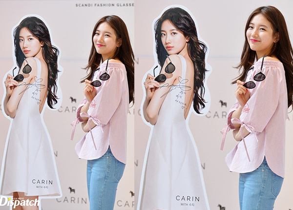 Bật cười với những khoảnh khắc khi các idol đứng cạnh standee của mình