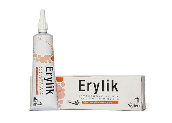Thuốc Erylik là một trong những sản phẩm có tác dụng loại bỏ tận gốc vấn đề mụn