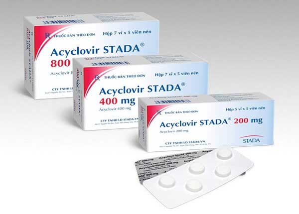 Acyclovir được sử dụng để chữa trị các bệnh nhiễm trùng gây ra bởi virus herpes