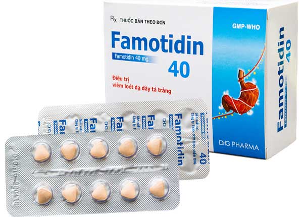 Thuốc famotidin có tác dụng điều trị viêm loét dạ dày tá tràng