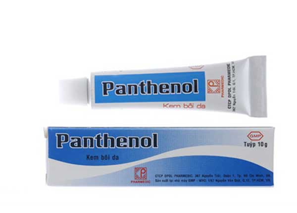 Panthenol cải thiện các tổn thương trên bề mặt da