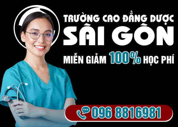 Tuyển sinh miễn 100% học phí Cao đẳng Y Dược Sài Gòn năm 2021