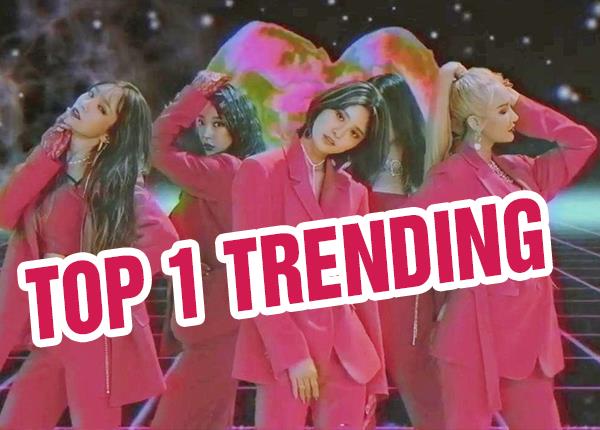 Chỉ còn vài tiếng nữa comeback, EXID vẫn leo top 1 trending tại Hàn